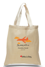 Fly Away With Us! Special Occasion Canvas Tote