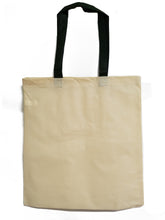 Natural Polypropylene tote with Black Handles