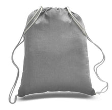 Cotton Drawstring Backpacks
