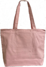 Big Canvas Zippered Tote