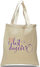 All Cotton Canvas Totes for Weddings, Travel Clubs and Organizations. Custom printing available.
