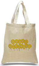 Happy Birthday Canvas Tote Made of 100% Cotton Canvas with Printed Design Just $3.99 Each