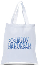 Happy Hanukkah Tote Bags Made of All Cotton White Canvas Just $3.99 Each.