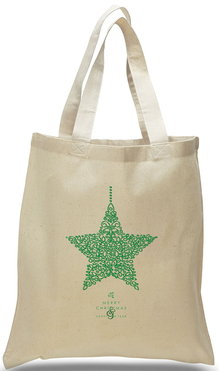 Ornate Star Holiday Tote Bag