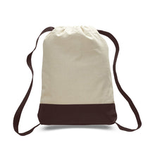 Classic All Cotton Heavy Duty Canvas Back Pack for Sports, School and Travel Available at Wholesale Just $2.99 Each.
