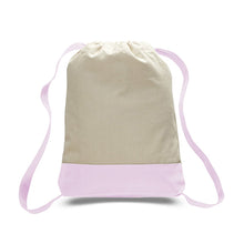 Classic All Cotton Heavy Duty Canvas Back Pack for Sports, School and Travel Available at Wholesale Just $2.99 Each.