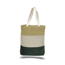 Tri-Colored Heavy Duty Canvas Tote Just $2.99 Each.