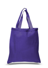 Wholesale All Cotton Lightweight Canvas Tote Just $.89 - $1.19 Each with No Minimum Purchase Required!