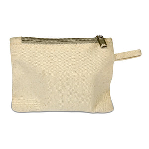 Cotton Canvas Card Pouch