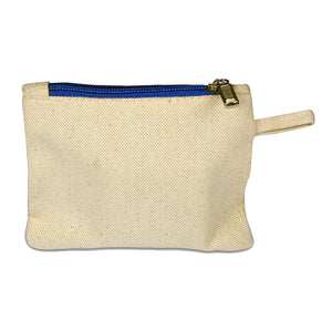 Cotton Canvas Card Pouch