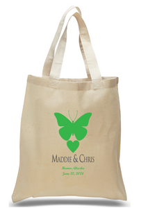 Butterfly Wedding Tote