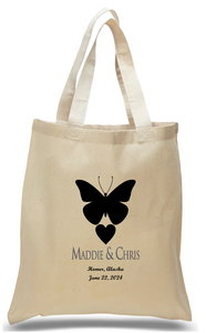 Butterfly Wedding Tote