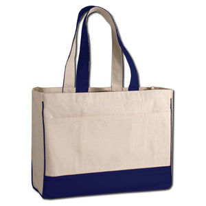 Heavy Duty Shopping Bag with Zippered Pocket