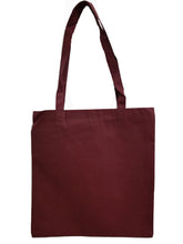 Wholesale Budget tote in Maroon