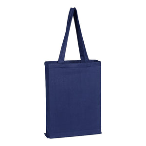 Heavy Duty Economy Canvas Tote with Gusset