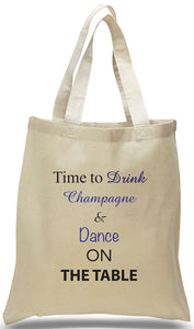 Champagne and Dance! Wedding Favor Bags