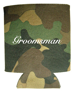 Koozies for the Groomsmen Just $5.00 Each.