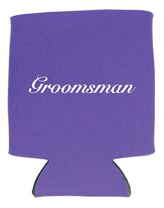 Koozies for the Groomsmen Just $5.00 Each.