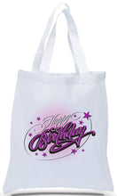 Happy Birthday Canvas Tote Made of 100% Cotton Canvas with Colorful Printed Design Just $3.99 Each.
