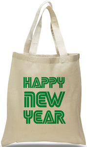 Happy New Year Canvas Tote, Made of 100% Cotton Canvas Just $3.99
