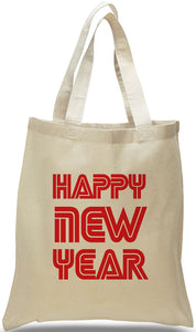 Happy New Year Canvas Tote, Made of 100% Cotton Canvas Just $3.99