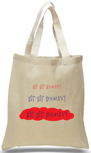 Hip, Hip Hooray Canvas Tote Just $3.99 Each.