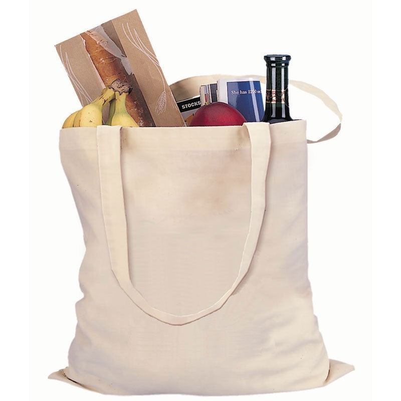 Wholesale Discount All Cotton Canvas Totes - Main Image