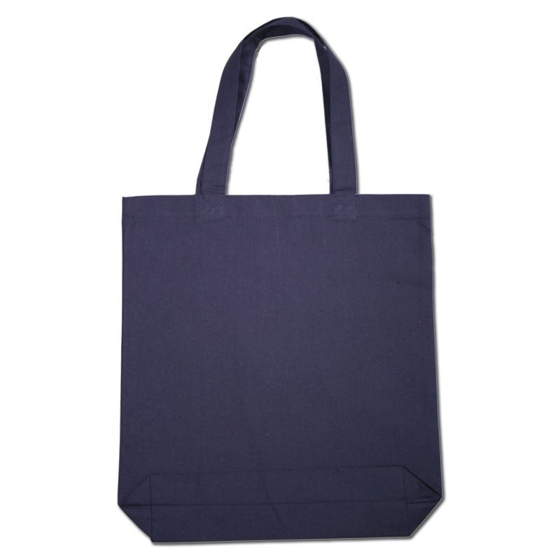 12 PACK - Heavy Canvas Tote Bags in BULK with Side Pocket Full Side and  Bottom Gussets - TF211