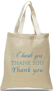 "Thank You" All Cotton Canvas Tote Bag Just $3.99 Each.